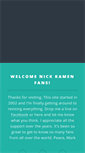 Mobile Screenshot of nickkamen.com